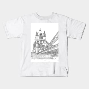 Tower Bridge Kids T-Shirt